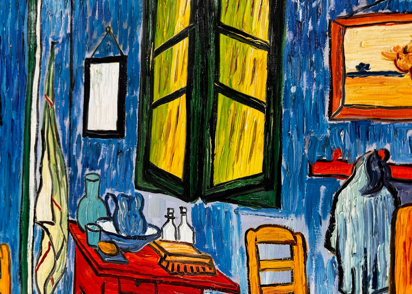 Vincent van Gogh – La Chambre – Peinture à l'huile post-impressionniste peinte à la main sur toile (72 × 60 cm)