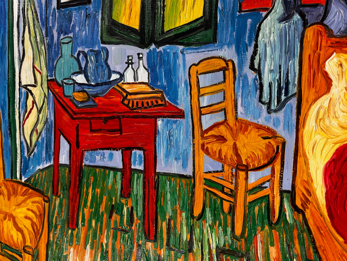 Vincent van Gogh – La Chambre – Peinture à l'huile post-impressionniste peinte à la main sur toile (72 × 60 cm)