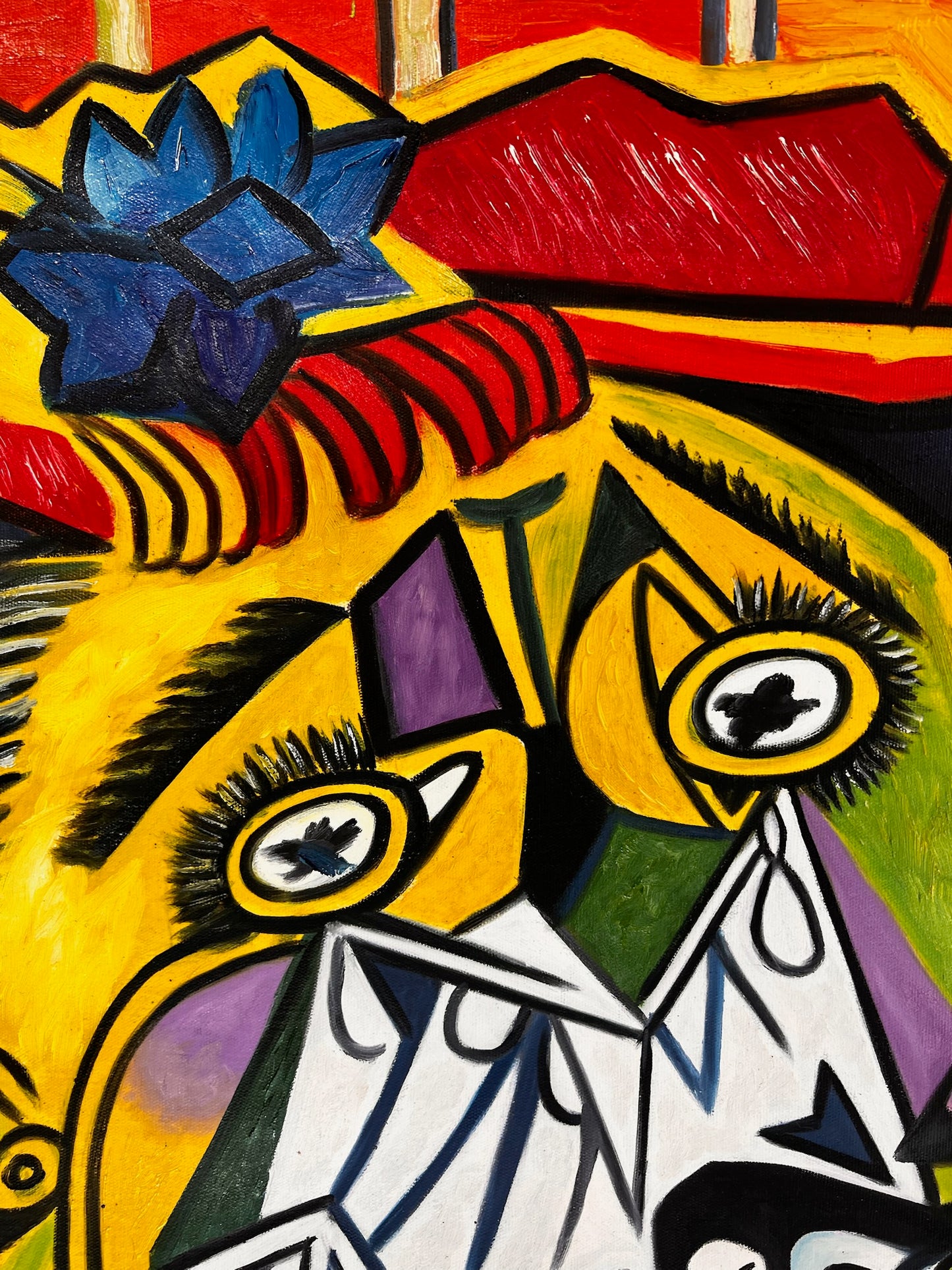 Picasso - La femme qui pleure - (64 × 80 cm)