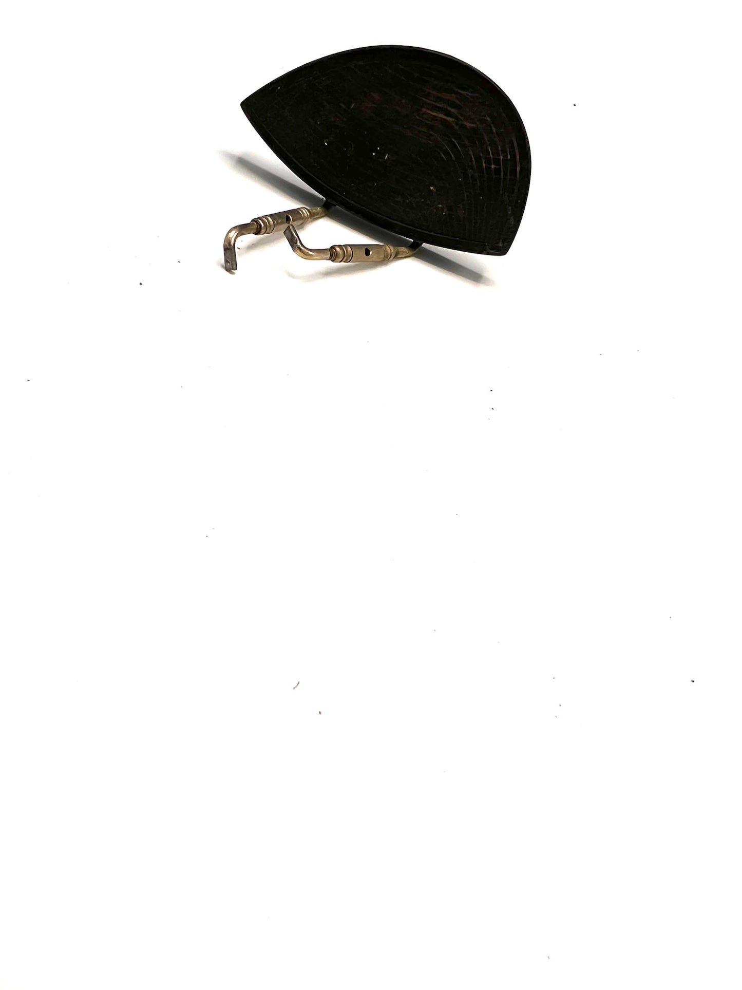Support de menton pour violon - Noir vintage