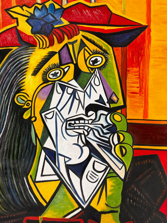 Picasso - La femme qui pleure - (64 × 80 cm)