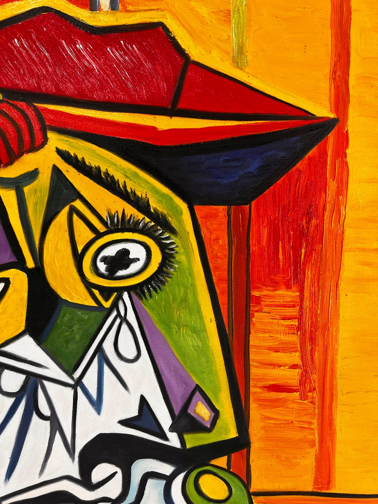 Picasso - La femme qui pleure - (64 × 80 cm)