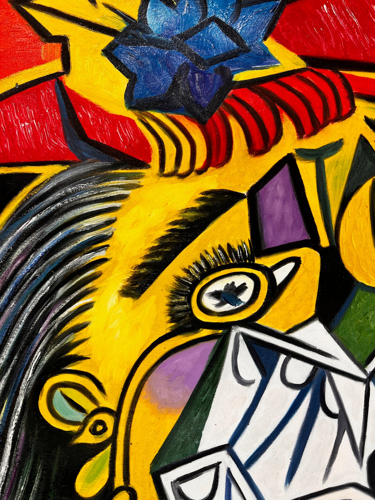 Picasso - La femme qui pleure - (64 × 80 cm)
