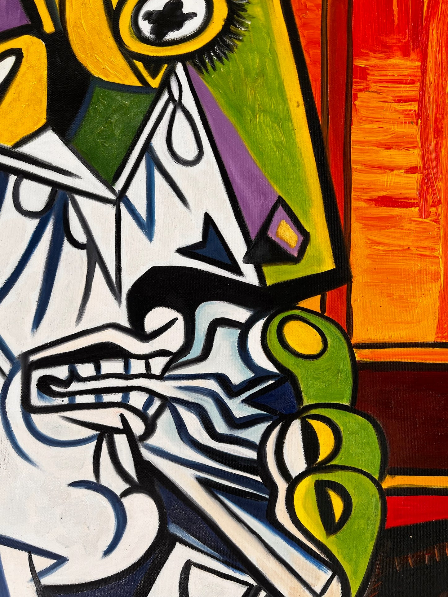Picasso - La femme qui pleure - (64 × 80 cm)