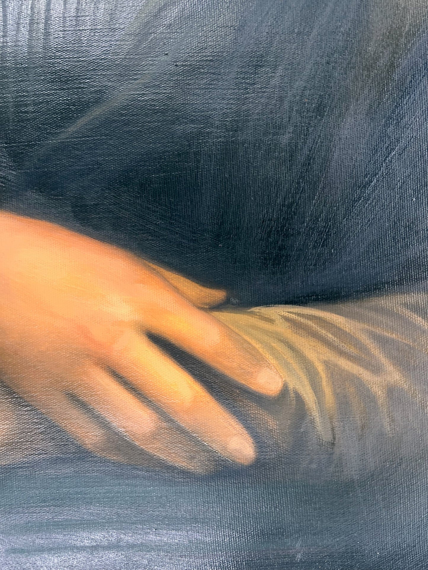 Mona Lisa – Peinture à l'huile Renaissance peinte à la main sur toile (60 × 80 cm)