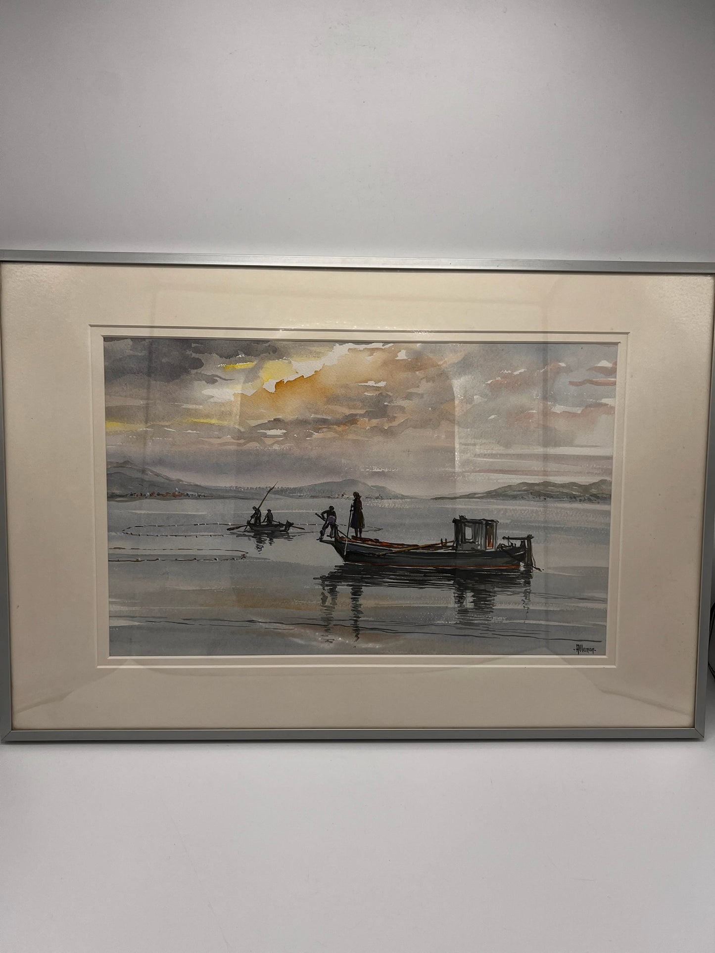 Alleman, Pêcheurs à l'Aube