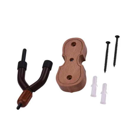 Support mural en bois pour violon/alto
